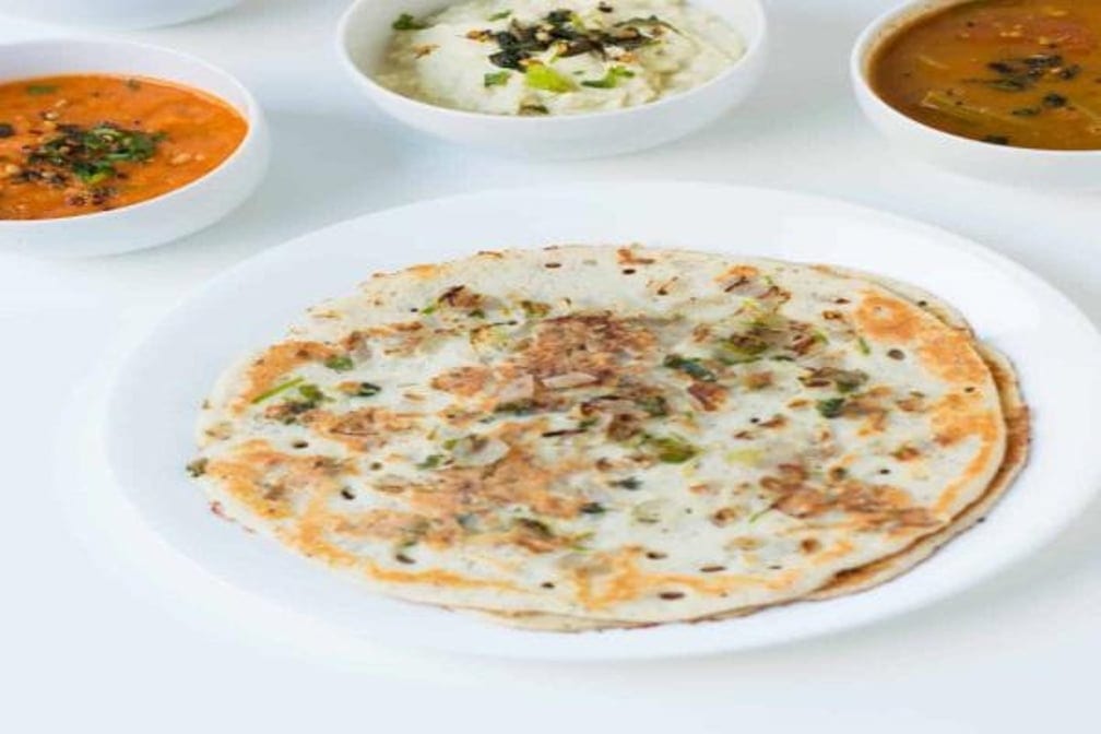 Plain Uthappam.
