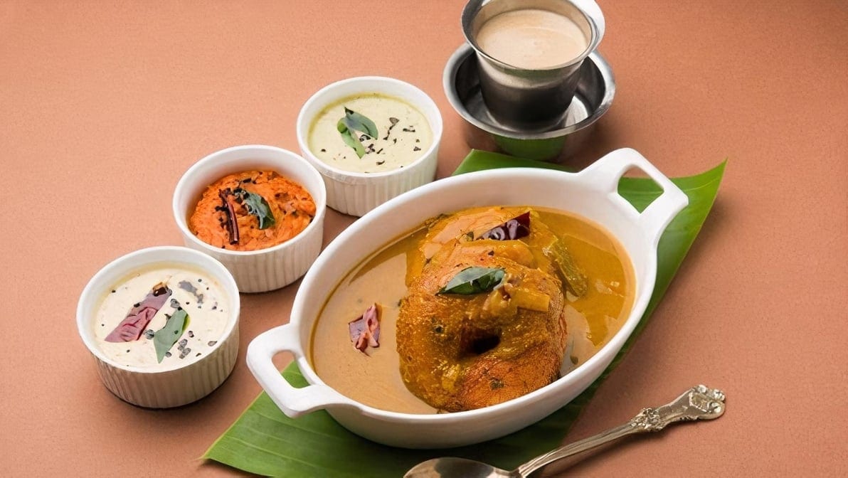 Sambar Vada (2 Pieces).