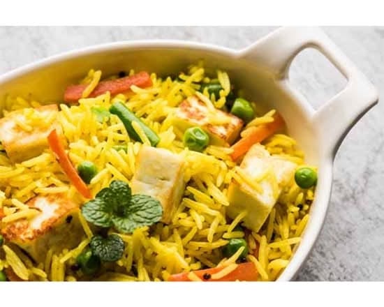 House Special Paneer Biryani.